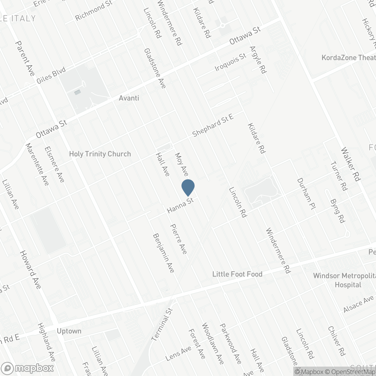 1577 MOY AVENUE, Windsor, Ontario N8X 1J4
